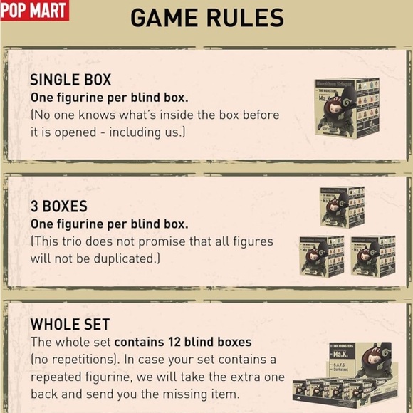 🆕 Labubu The Monsters Ma.K.a. Charming Figurine Toy-NIB Surprise Figurine - Picture 2 of 13